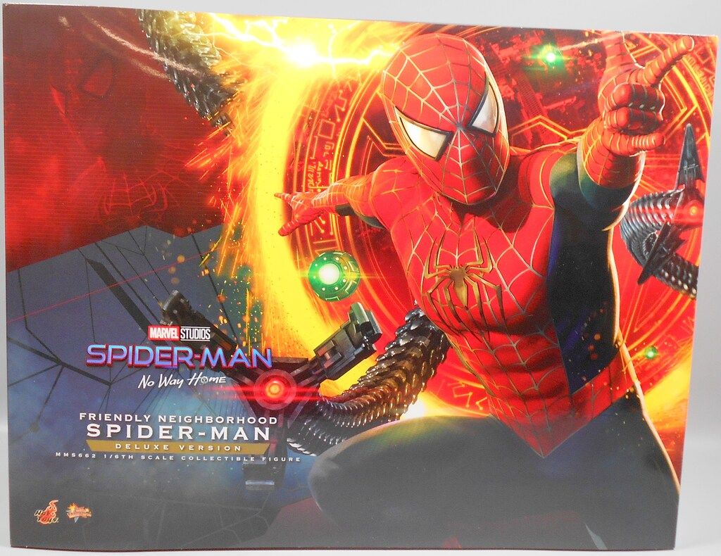 HOTTOYS MOVIE MASTERPIECE FRIENDLY NEIGHBORHOOD SPIDER MAN / DELUXE VERSION MMS662