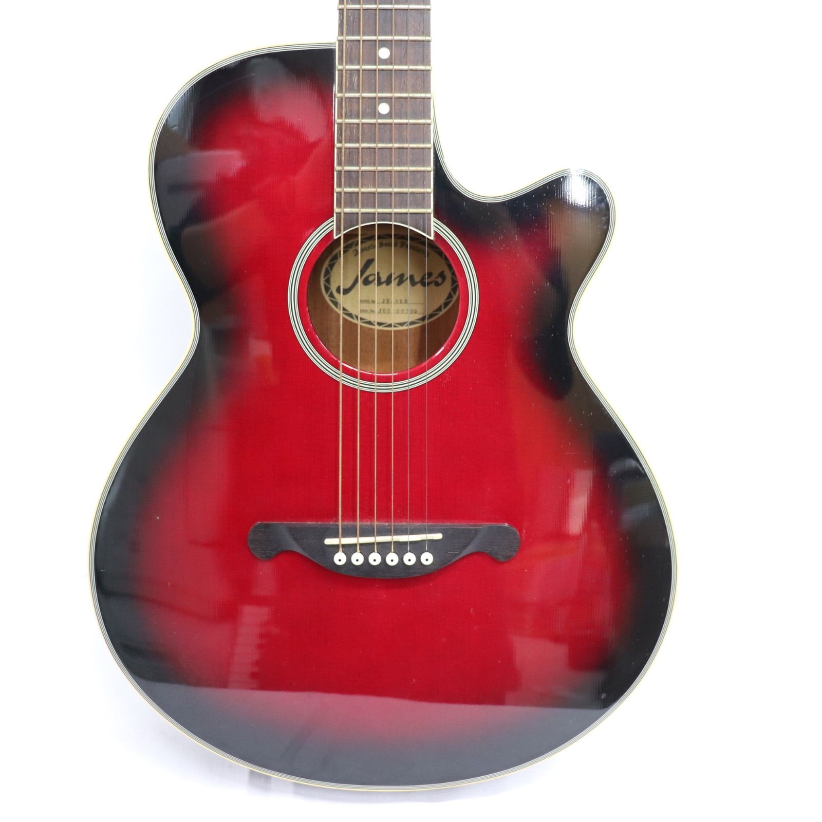 美品】James ジェームス JE40RB アコースティックギター エレアコ A