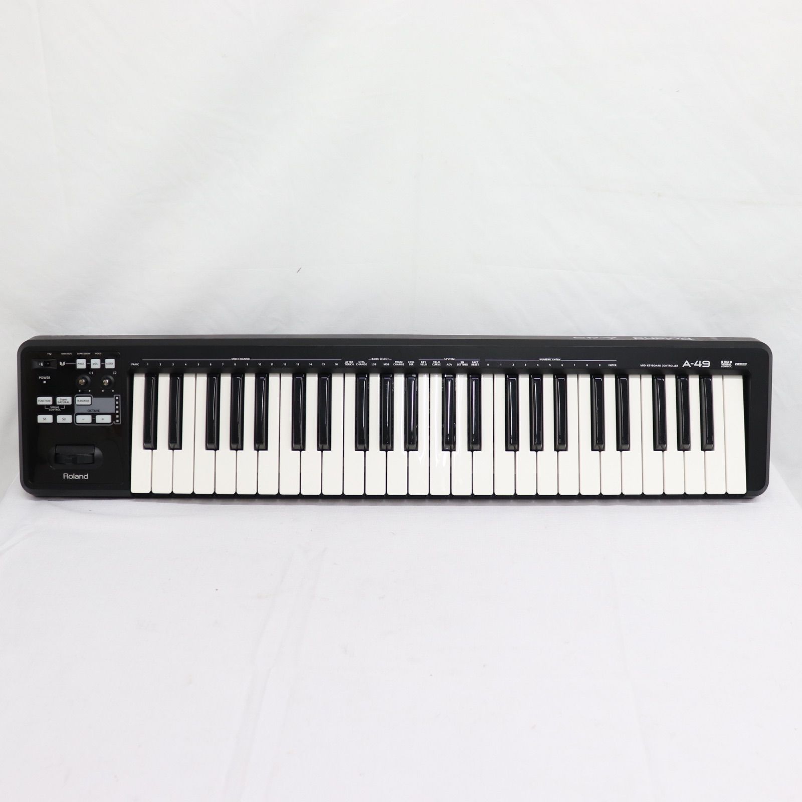 【美品】Roland ローランド 電子ピアノ キーボード A-49 BK Bランク 即日発送 ラクル楽器館