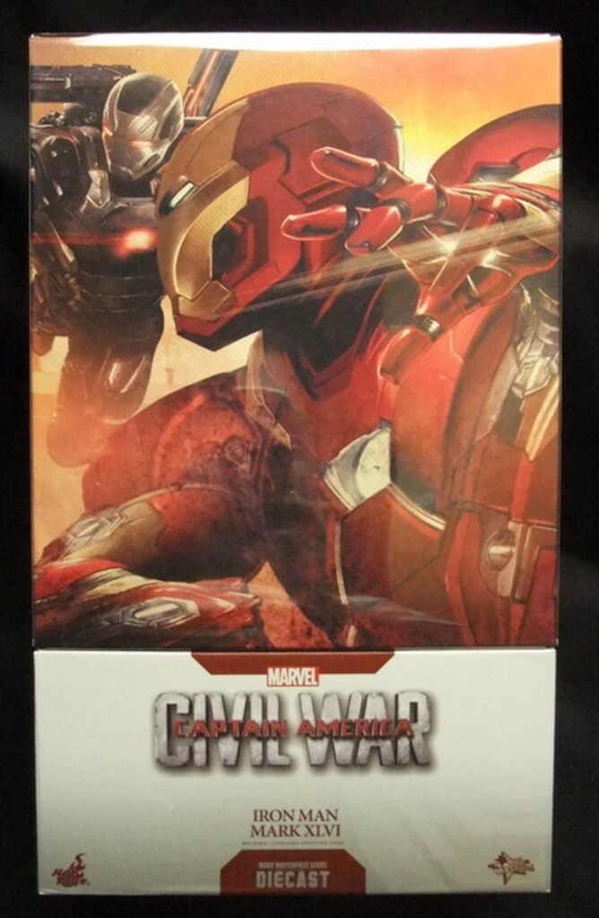 HOTTOYS MOVIE MASTERPIECE DIECAST IRONMAN MARK46 DIECAST MM353D16