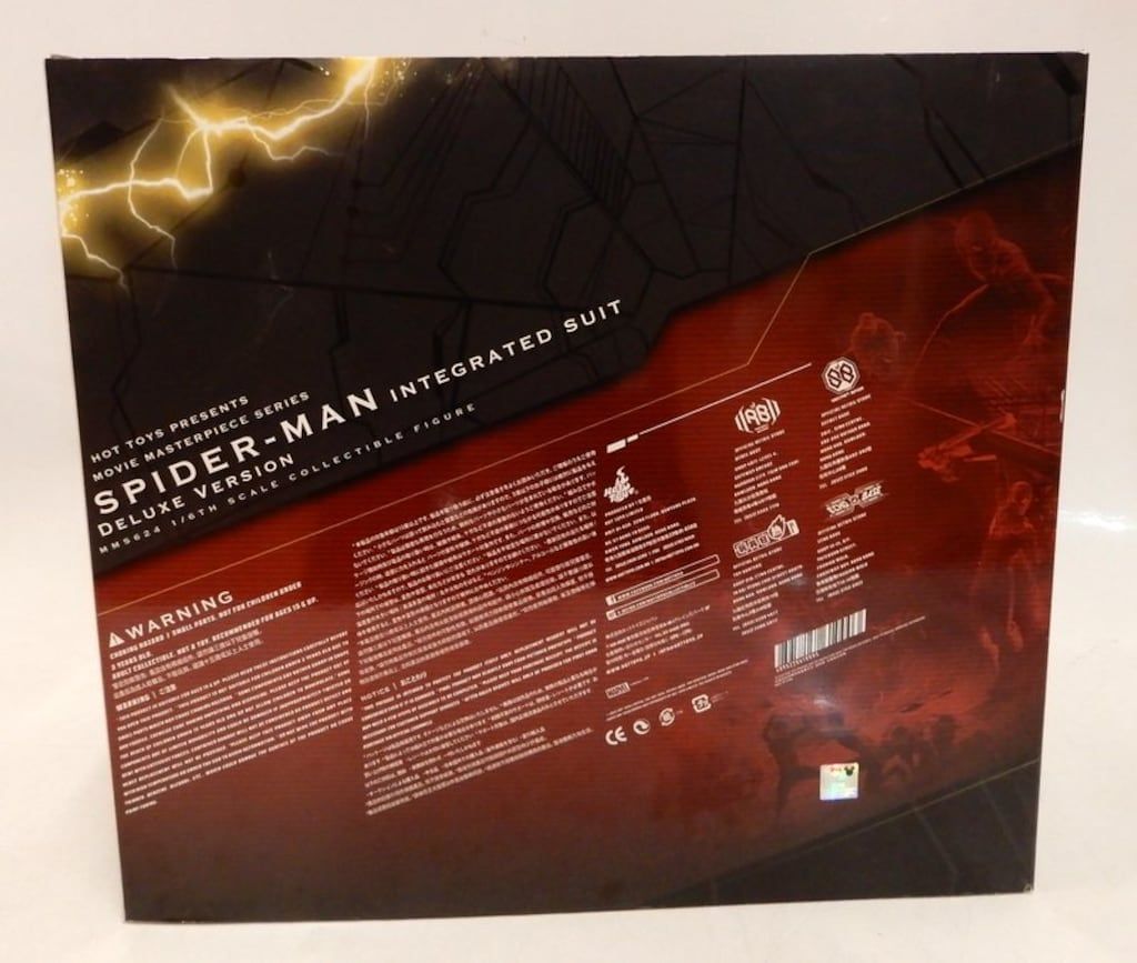 HOTTOYS MOVIE MASTERPIECE SPIDER MAN / INTEGRATED SUIT / DELUXE VERSION MMS624
