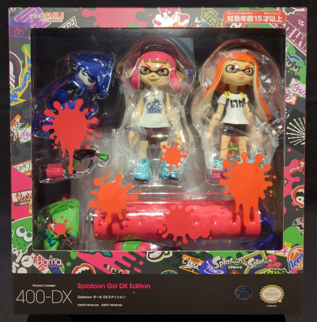 GOOD SMILE COMPANY figma スプラトゥーン2 Splatoon ガール DXエディション 再販版 400-DX