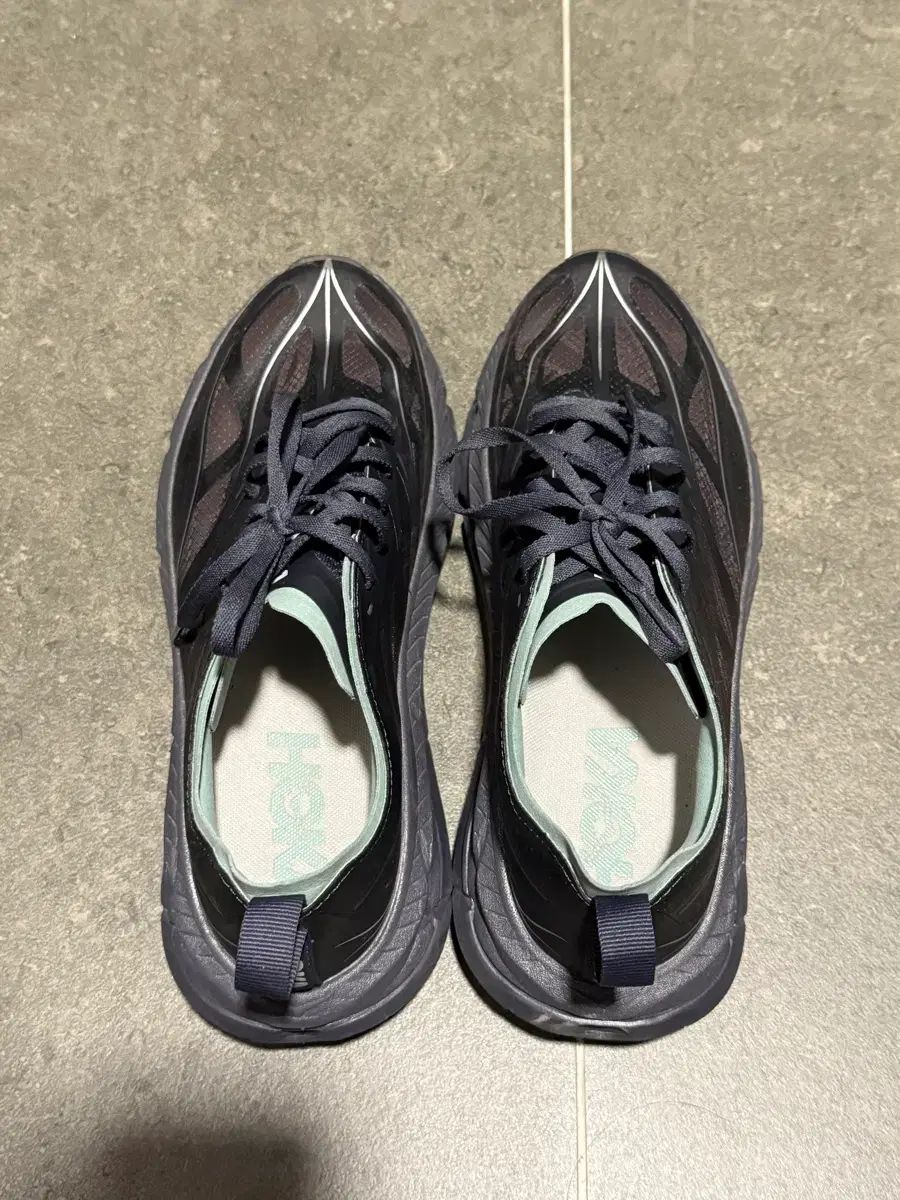 250) HOKA ONE ONE ホカオネオネ 麻マファテスピード4 ライト チャコールグレー ジェイド