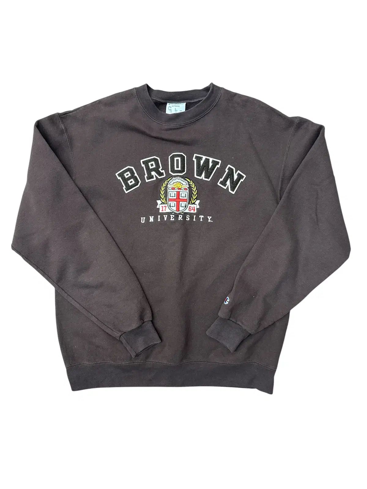 チャンピオン(CHAMPION) ブラウン スウェットシャツ パーカー L