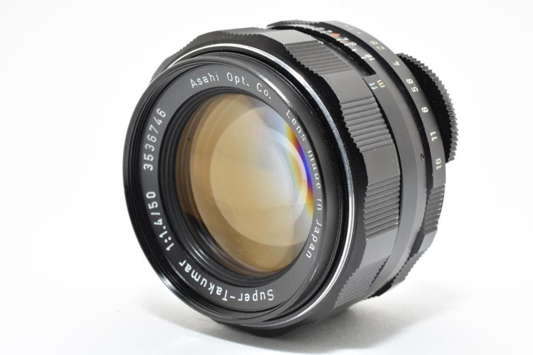【黄変なし】Super Takumar 50mm F1.4 フード付 C181 黄変なし】Super Takumar 50mm F1.4 フード付 C181 - メルカリ