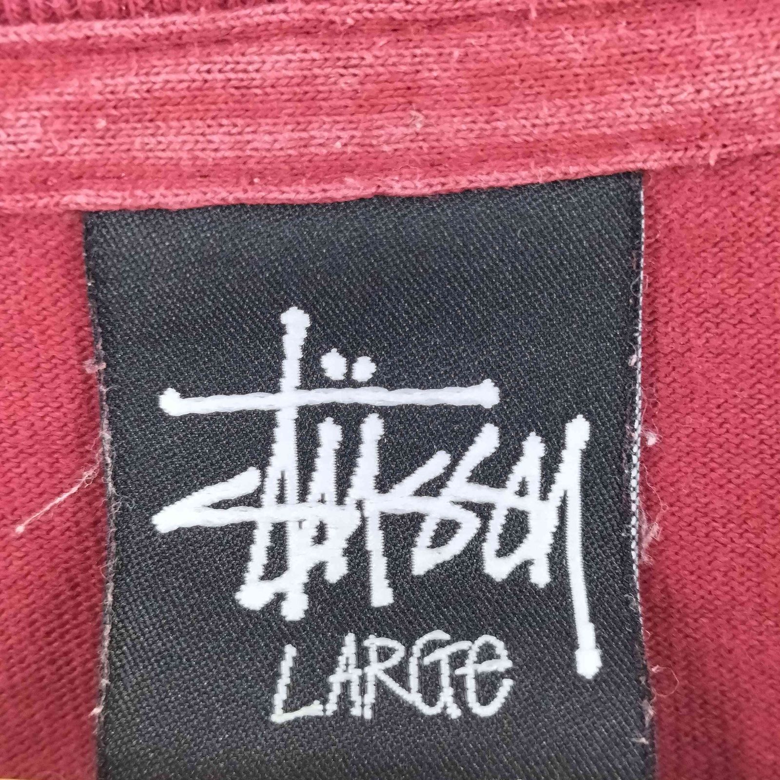 ステューシー Stussy N4 レオパード柄 プリントTシャツ メンズ L