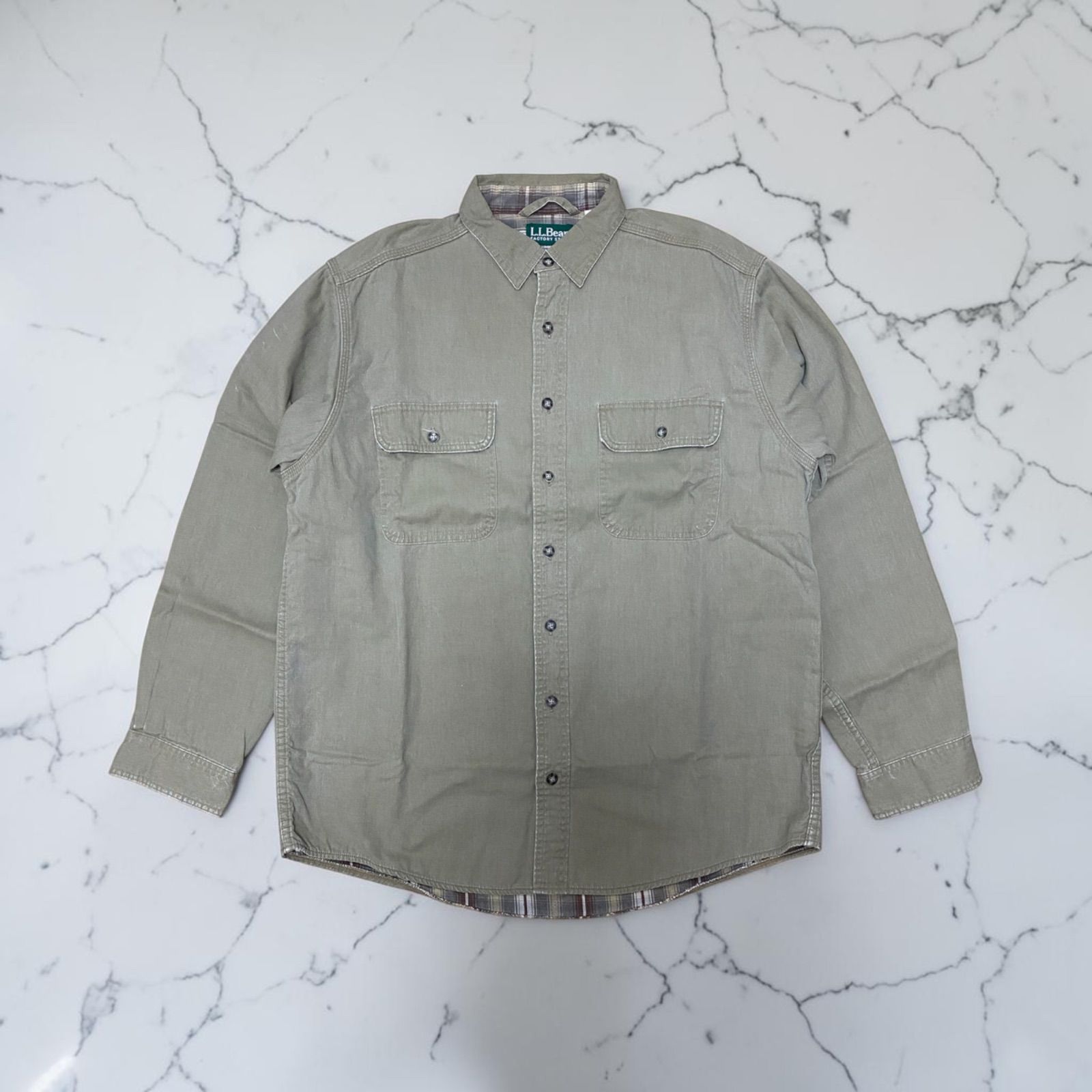 L.L.Bean Cotton Work Shirt 90’s