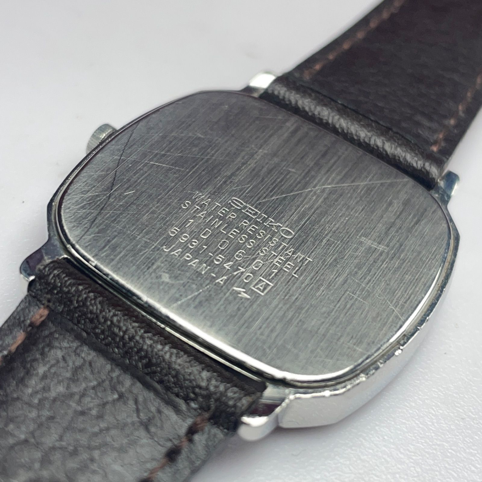 未来技術遺産】SEIKO セイコー シャリオ クォーツ 1981年 梨地 稼働