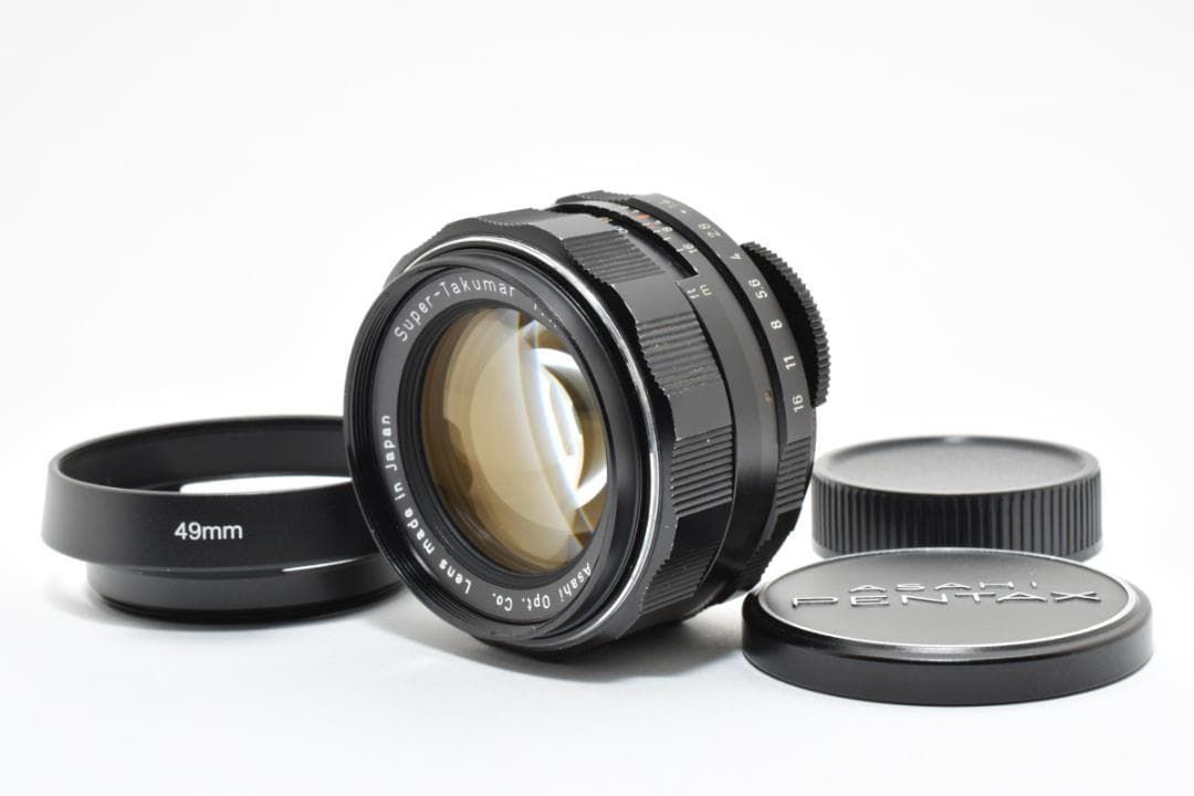 【黄変なし】Super Takumar 50mm F1.4 フード付 C183 9,786円