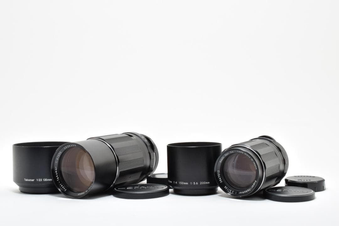 【2本セット】 Super Takumar 135mm 200mm C199 2本セット】 Super Takumar 135mm 200mm C199 - メルカリ