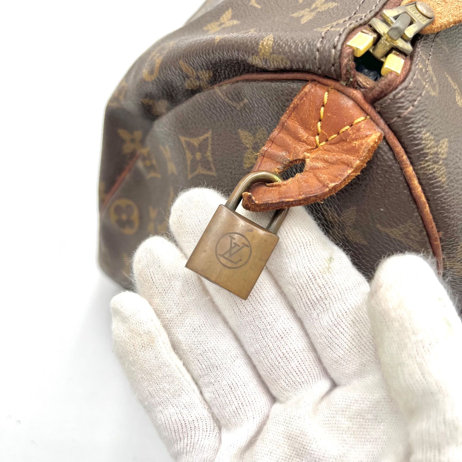 LOUIS VUITTON ルイヴィトン モノグラム スピーディ30 ミニボストン