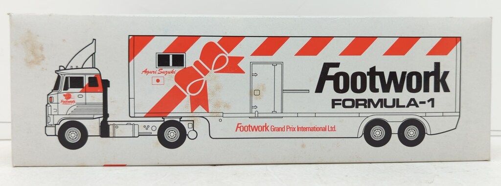 トミー 1/60トミカダンディ フットワーク・インターナショナル特注 日野セミトレーラーパネルバン/Footwork FORMULA-1 50-1 8,837円