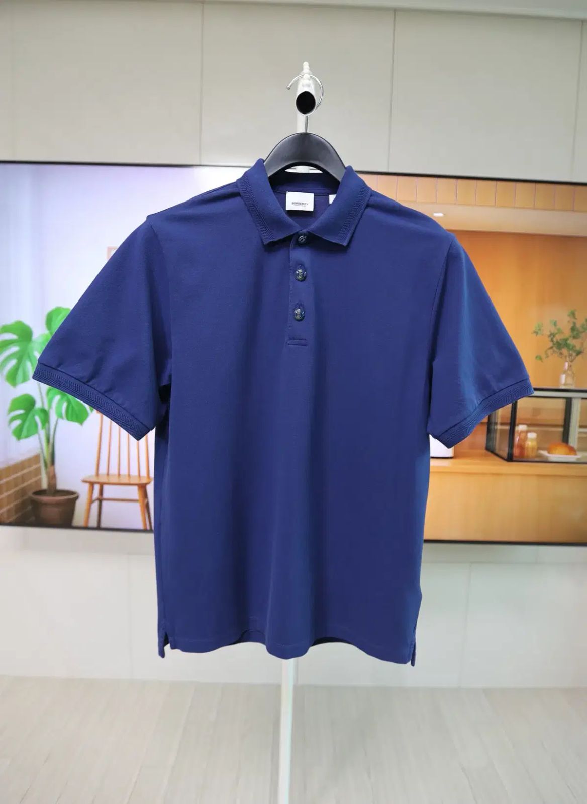 バーバリー TB ボタン ポロTシャツ 1枚