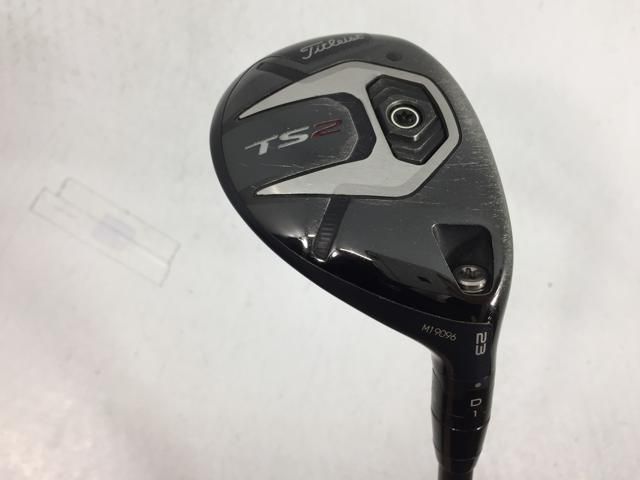 返品OK 【中古ゴルフクラブ】タイトリスト TS2 ユーティリティ 2019 (日本仕様) タイトリスト MCI マットブラック 70 U