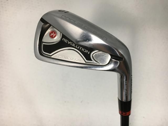 返品OK 【中古ゴルフクラブ】(6本セット)DOCUS(ドゥーカス) DOCUS(ドゥーカス) REVOLUTION アイアン DOCUS Longbow NEO 6～9.P.G
