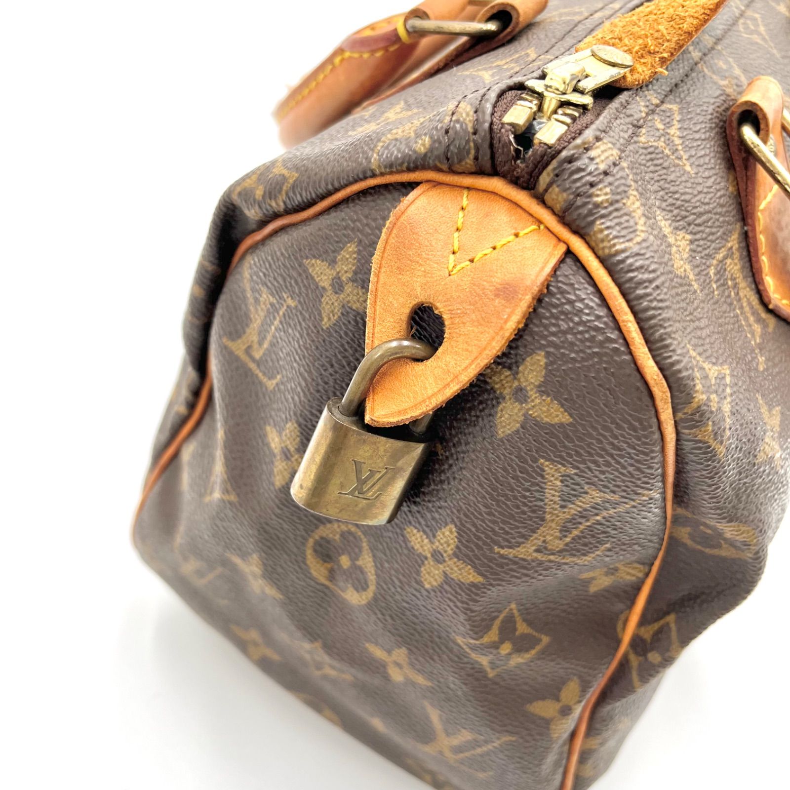 良品◎LOUIS VUITTON ルイヴィトン モノグラム スピーディ25 ミニ