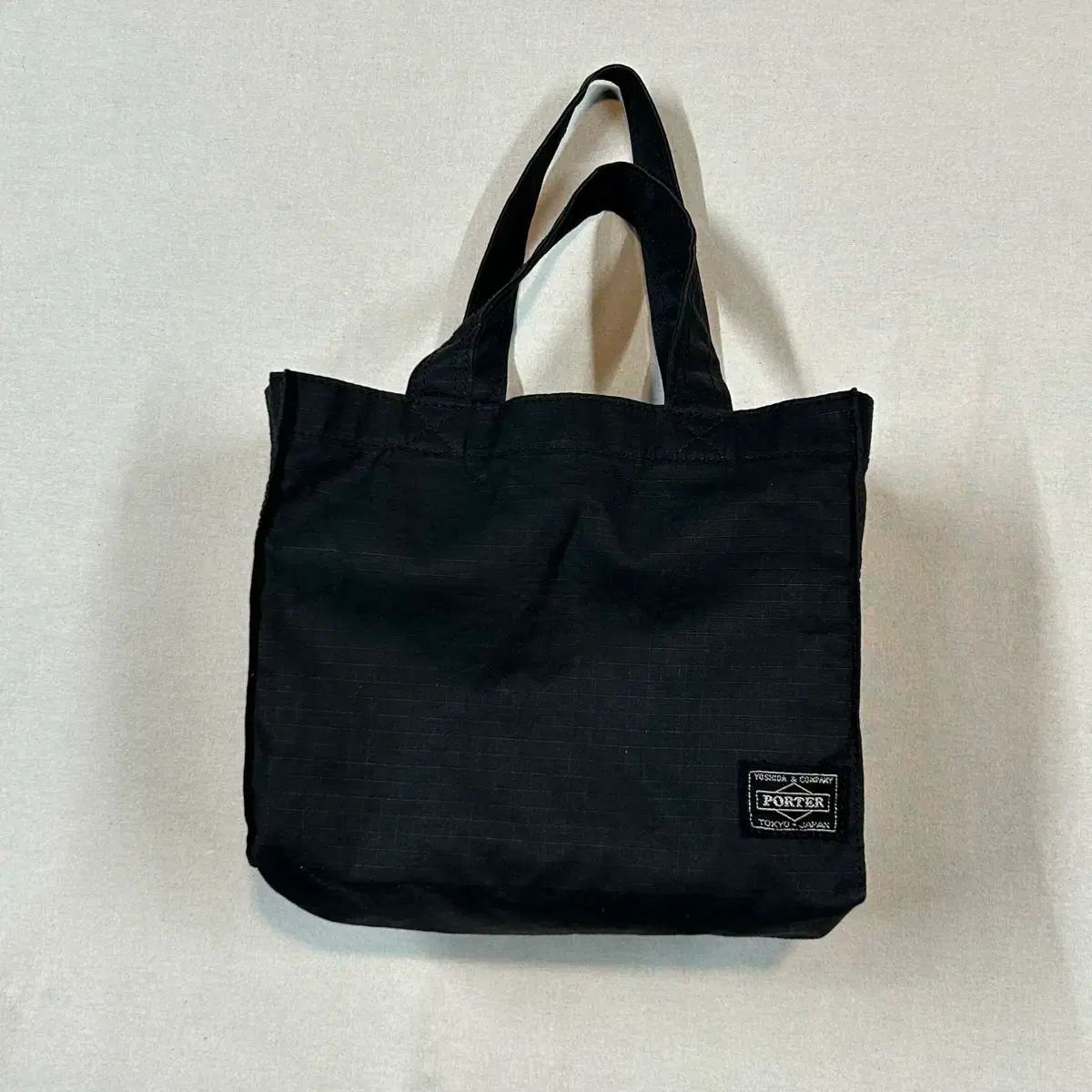 Porter ポーター リップストップ ブラック ミニバック バッグ
