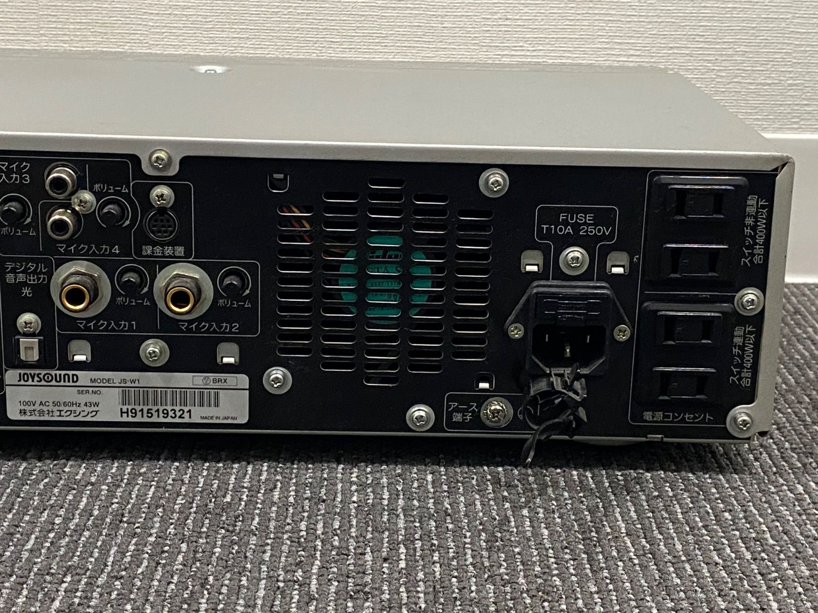 JOYSOUND JS-W1 カラオケ機器 - メルカリ
