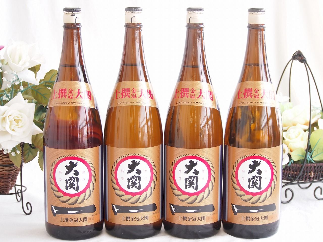 祝い酒日本酒 4本セット(大関 上撰金冠 清酒(兵庫県)) 1800ml×4本
