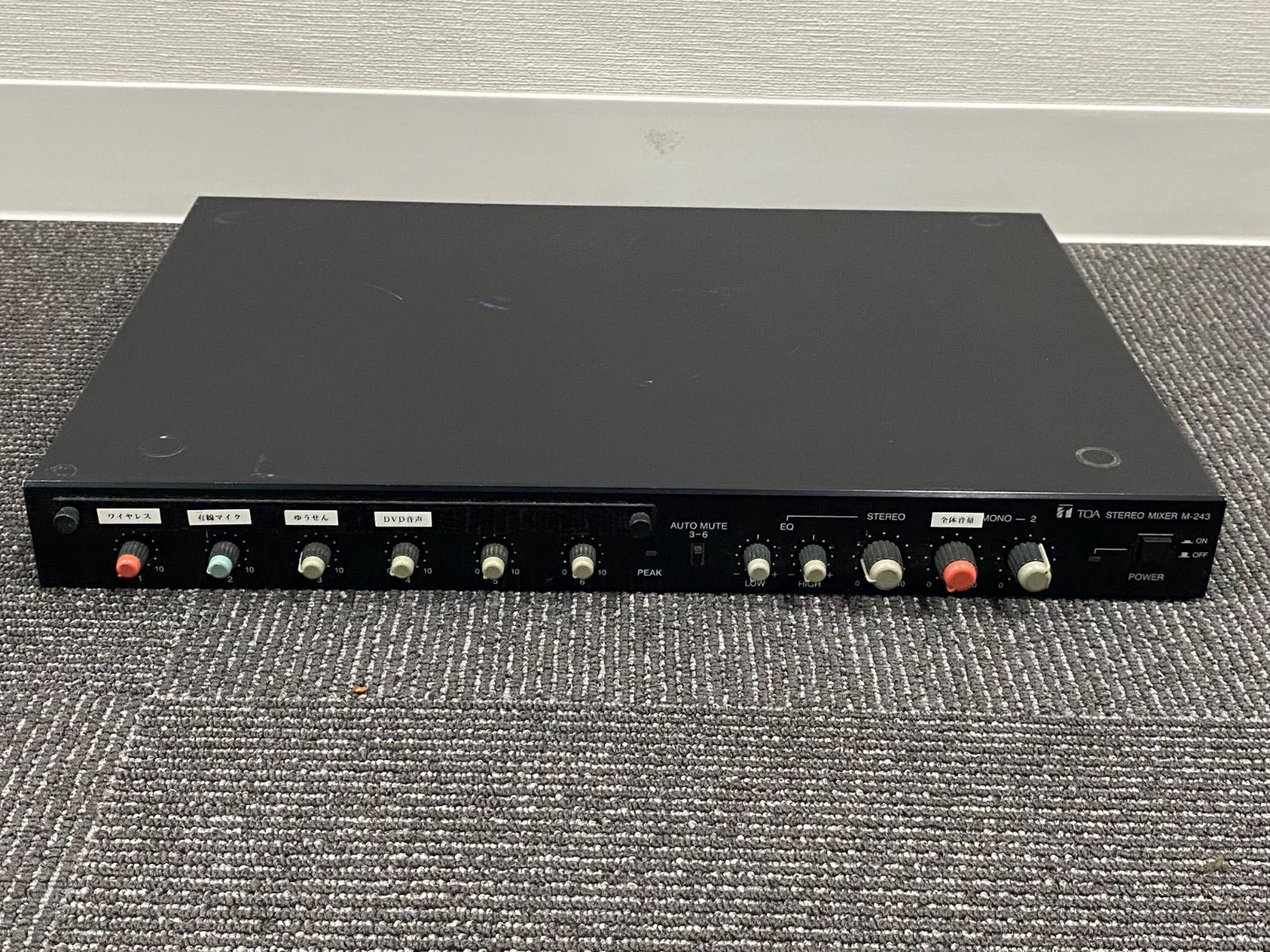 TOA ステレオミキサー M-243 - メルカリ