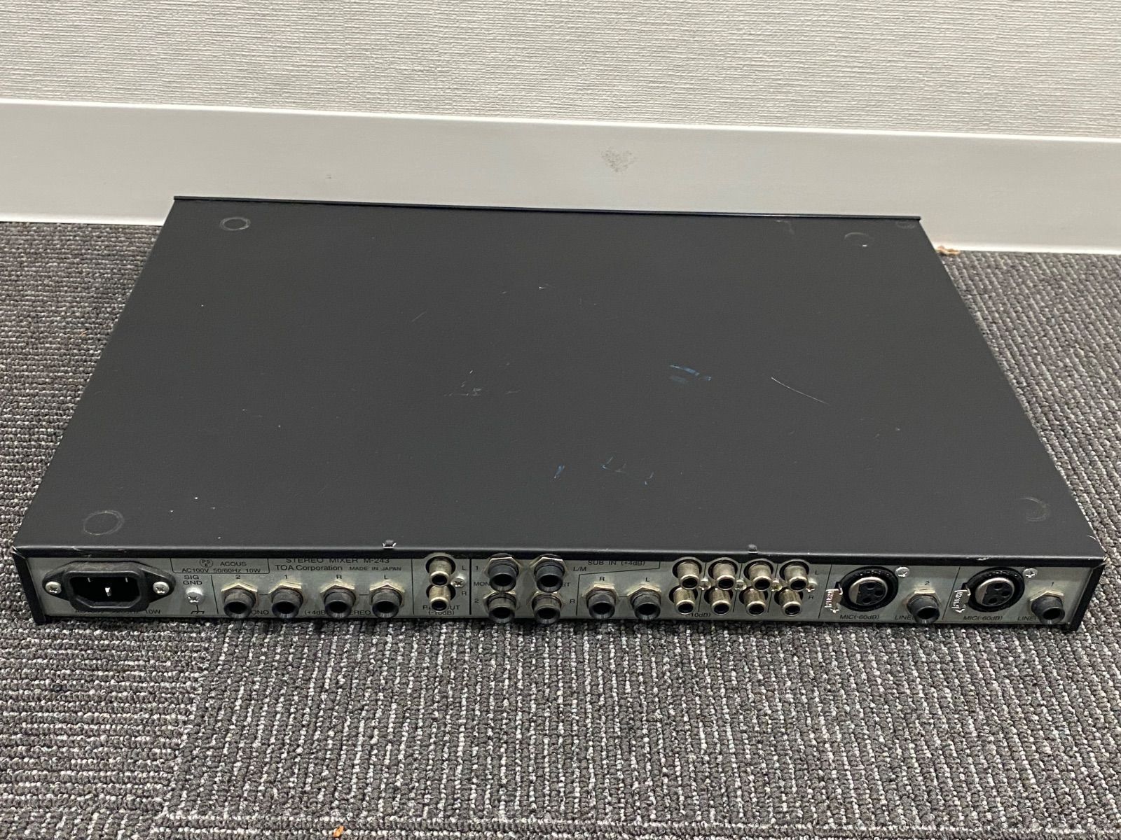 TOA ステレオミキサー M-243 - メルカリ
