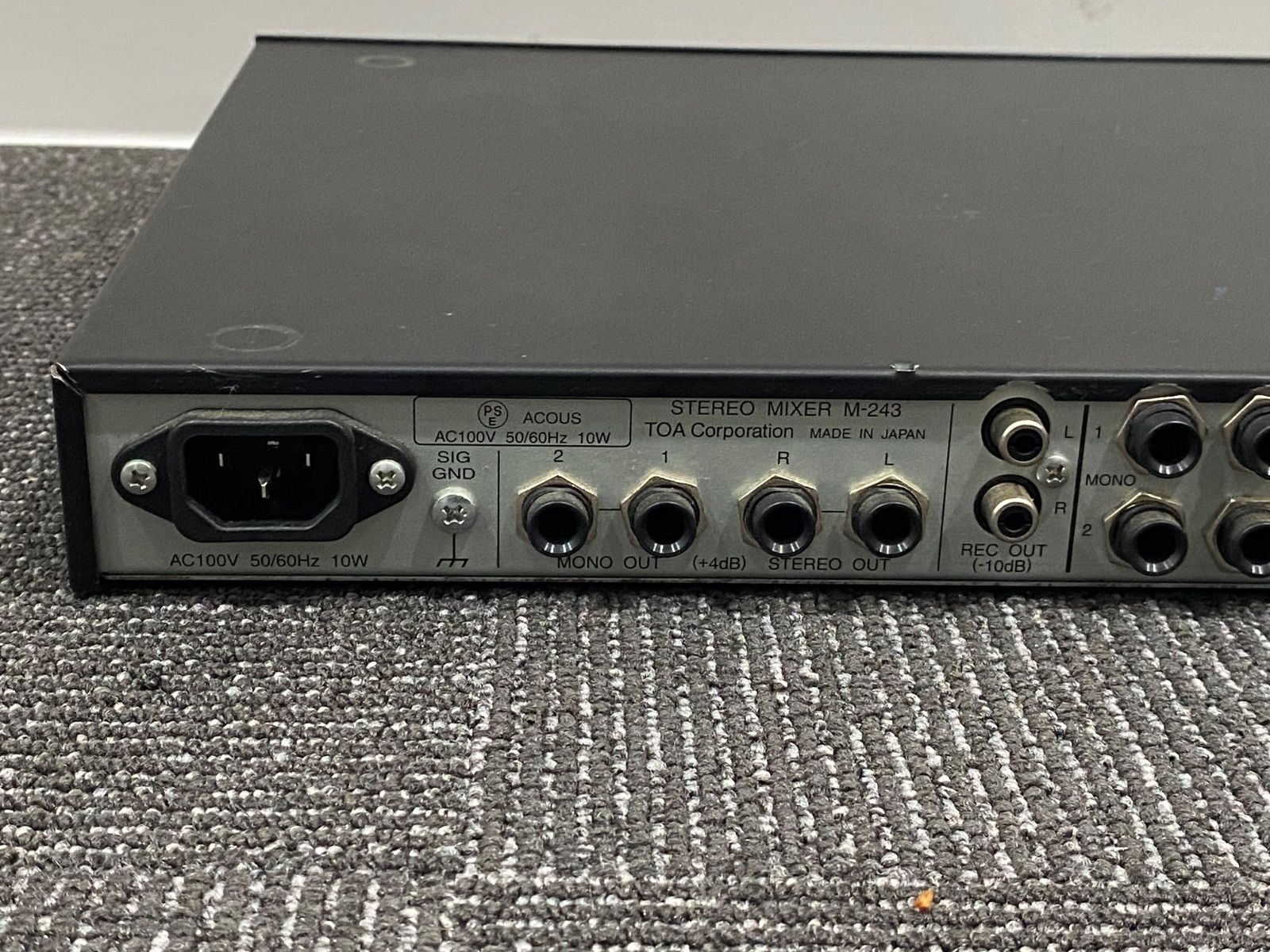 TOA ステレオミキサー M-243 - メルカリ