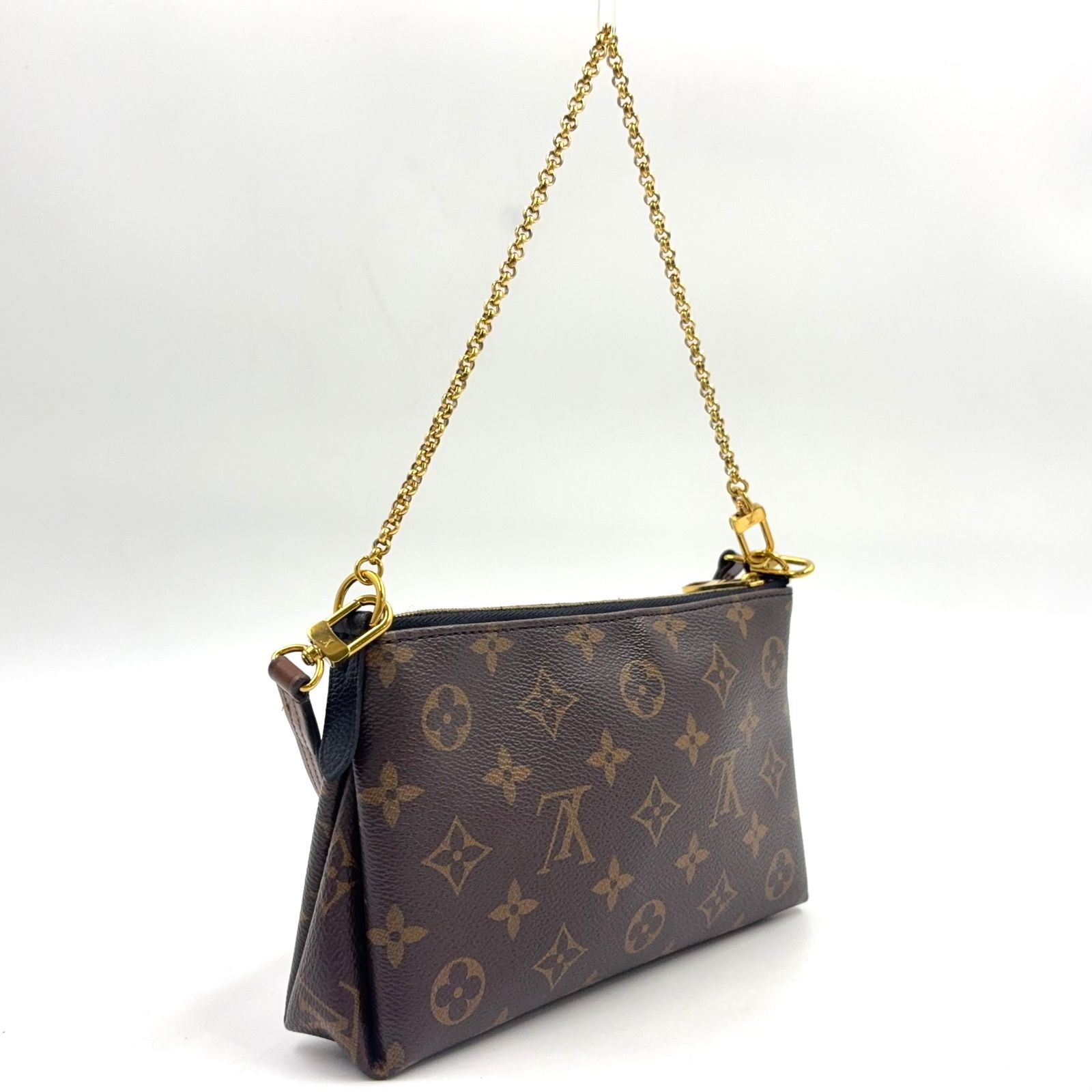 【ジャングルジャングル守口店】LOUIS VUITTON　ﾊﾟﾗｽｸﾗｯﾁ　M41639 新着】LOUIS VUITTON パラスクラッチ モノグラム モノグラム レザー