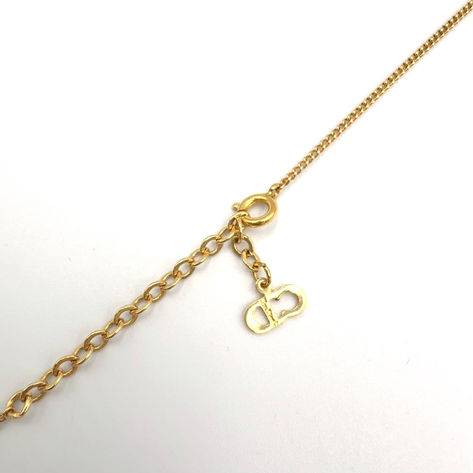 vintage Christian Dior オーバル ロゴ ネックレス GP 新着】Christian Dior CDロゴ オーバル GP ゴールド ネックレス - メルカリ