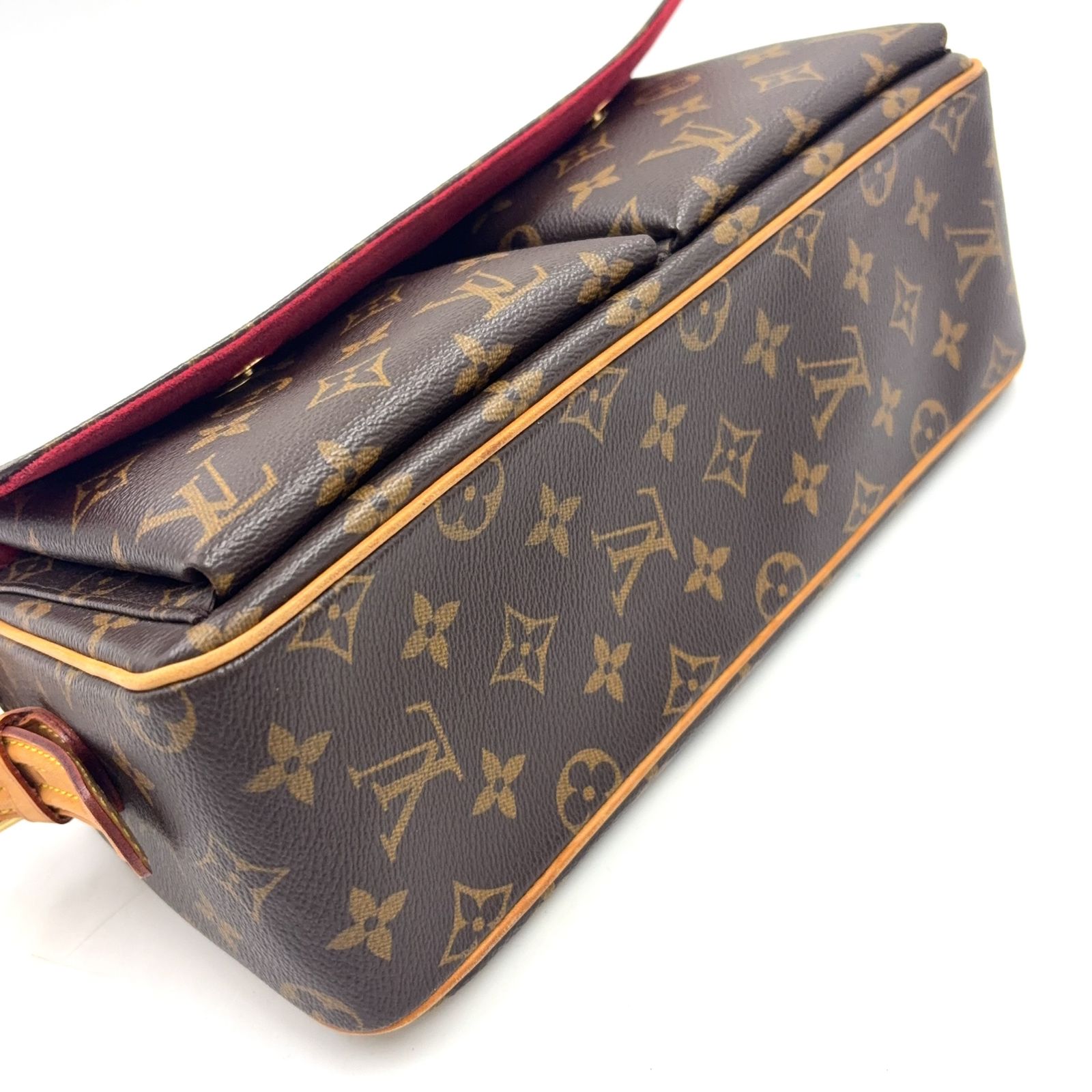 新着】LOUIS VUITTON ヴィバシテMM モノグラム モノグラム レザー、PVC