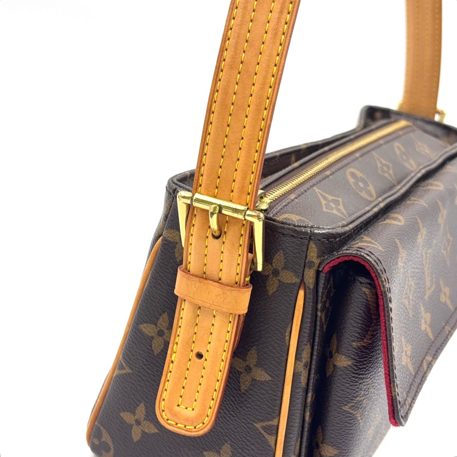 新着】LOUIS VUITTON ヴィバシテMM モノグラム モノグラム レザー、PVC