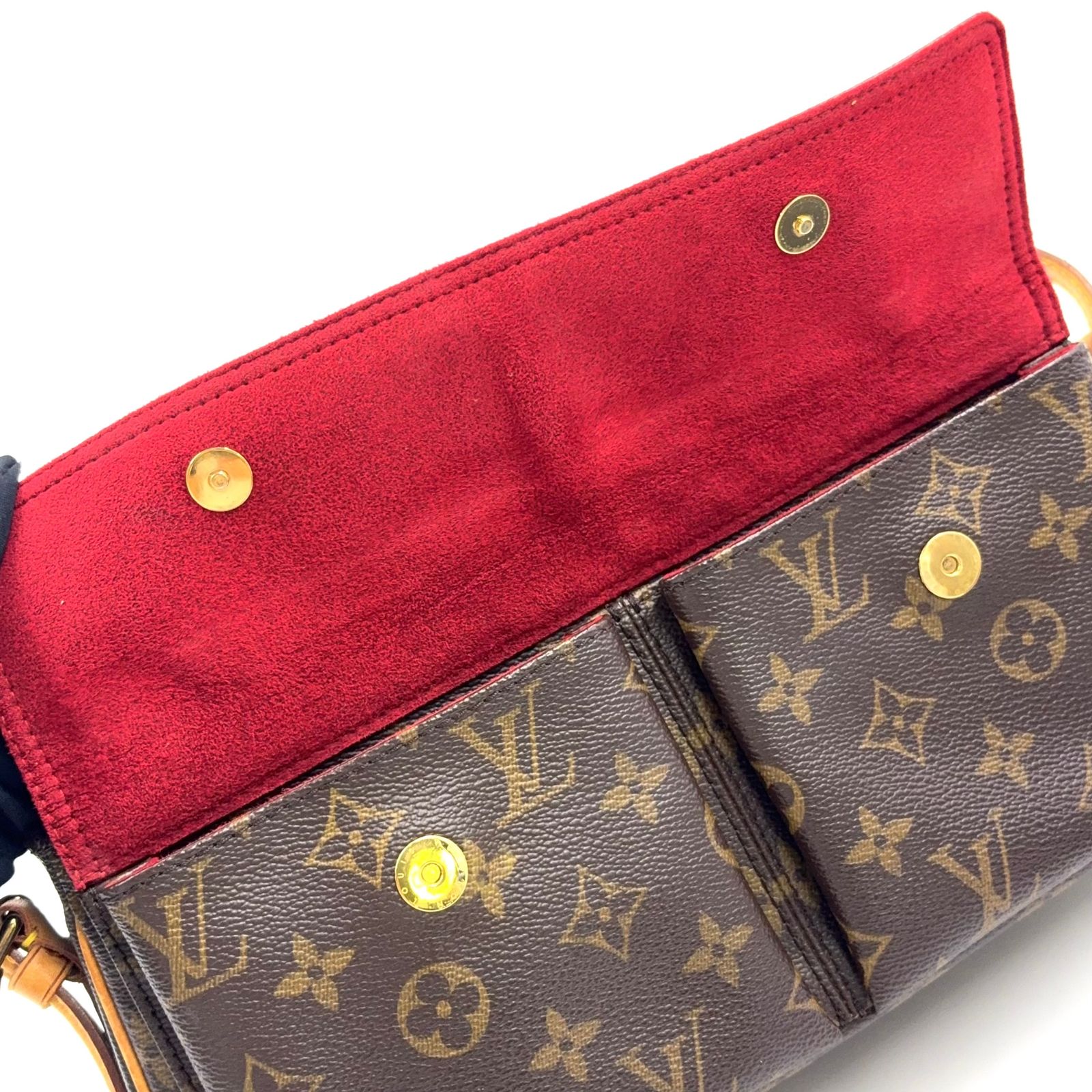 新着】LOUIS VUITTON ヴィバシテMM モノグラム モノグラム レザー、PVC