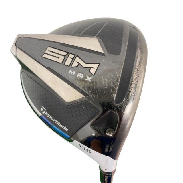 【中古】 テーラーメイド SIM MAX 10.5° ドライバー DR TENSEI BLUE TM50(DR) (フレックスS) メンズ 男性用 右利き 右用 Cランク ゴルフクラブ