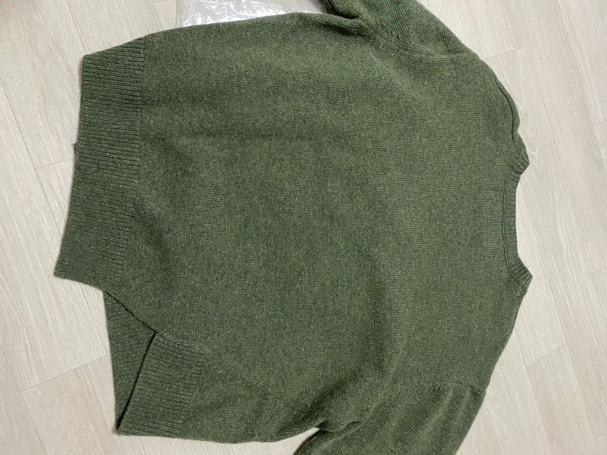 M セター ダブルリン アシンメトリー カシミア ブレンド ニット オリーブ カーキ M セター ダブルリン アシンメトリー カシミア ブレンド ニット オリーブ カーキ
