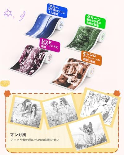 プリントカメラ 子供 インスタントカメラ 4色印刷: 2026年新登場 4800万画素 1080P動画 2.0インチIPS画面 キッズカメラ 感熱紙 32GBメモリーカード ストラップ付き USB充電 トイカメラ 印刷機能付き 3-12歳 女 120c9bee プリントカメラ 子供 インスタントカメラ 4色印刷: 2026年新登場 4800万画素 1080P動画 2.0インチIPS画面 キッズカメラ 感熱紙 32GBメモリーカード ストラップ付き USB充電 トイカメラ 印刷機能付き 3-12歳 女 120c9bee