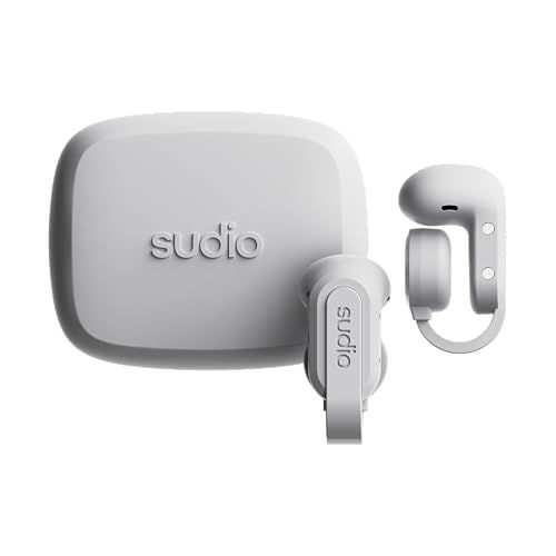 SUDIO (スーディオ) B3 (ホワイト) クリップ型イヤホン イヤーカフ(Bluetooth5.4 / iOS Android 対応/防水) 国内正規品t 6ff6c18e
