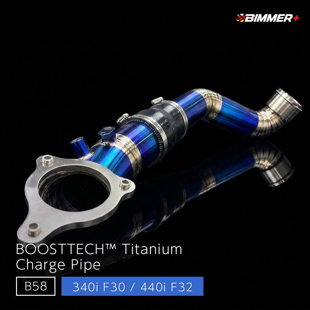 BOOSTTECH™ チタンチャージパイプ - BMW 340i F30 / 440i F32（B58 GEN1）