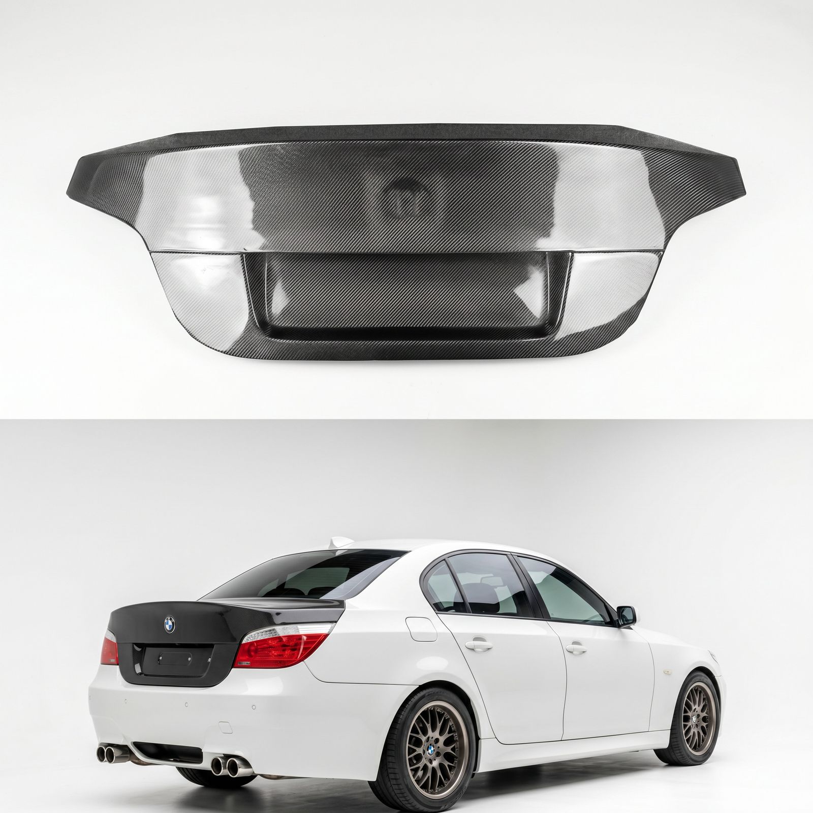CARBONTECH™ カーボン トランクリッド - BMW 5シリーズ E60