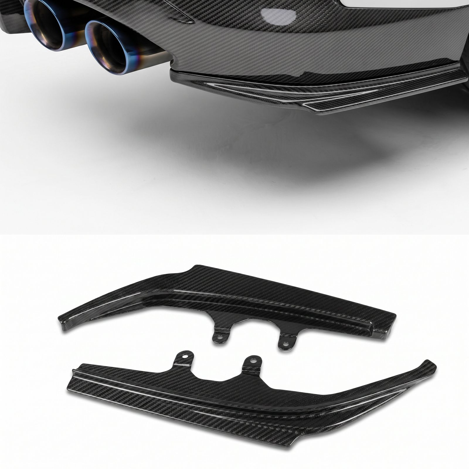 CARBONTECH™ ドライカーボン スプリッター - BMW 2シリーズ G42