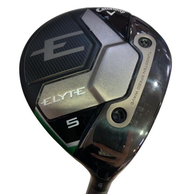 【中古】 キャロウェイ ELYTE 5W フェアウェイウッド FW VENTUS GREEN 50 for CW(ELYTE FW) (フレックスS) メンズ 男性用 右利き 右用 Cランク ゴルフクラブ