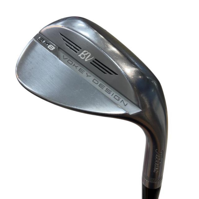 【中古】 タイトリスト VOKEY SPIN MILLED SM8 ツアークロム 56°/12°D ウェッジ WG Dynamic Gold (フレックスS) メンズ 男性用 右利き 右用 Dランク ゴルフクラブ
