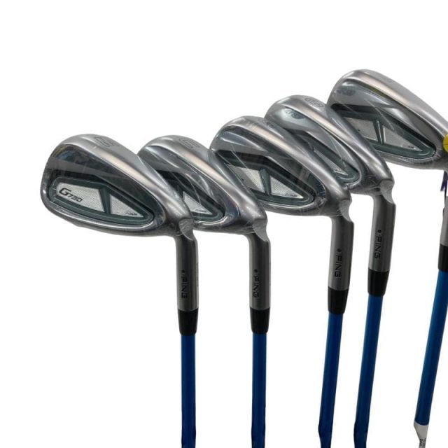【中古】 ピン G730 5S アイアンセット IR ALTA J CB BLUE(IR) (フレックスS) メンズ 男性用 右利き 右用 Aランク ゴルフクラブ