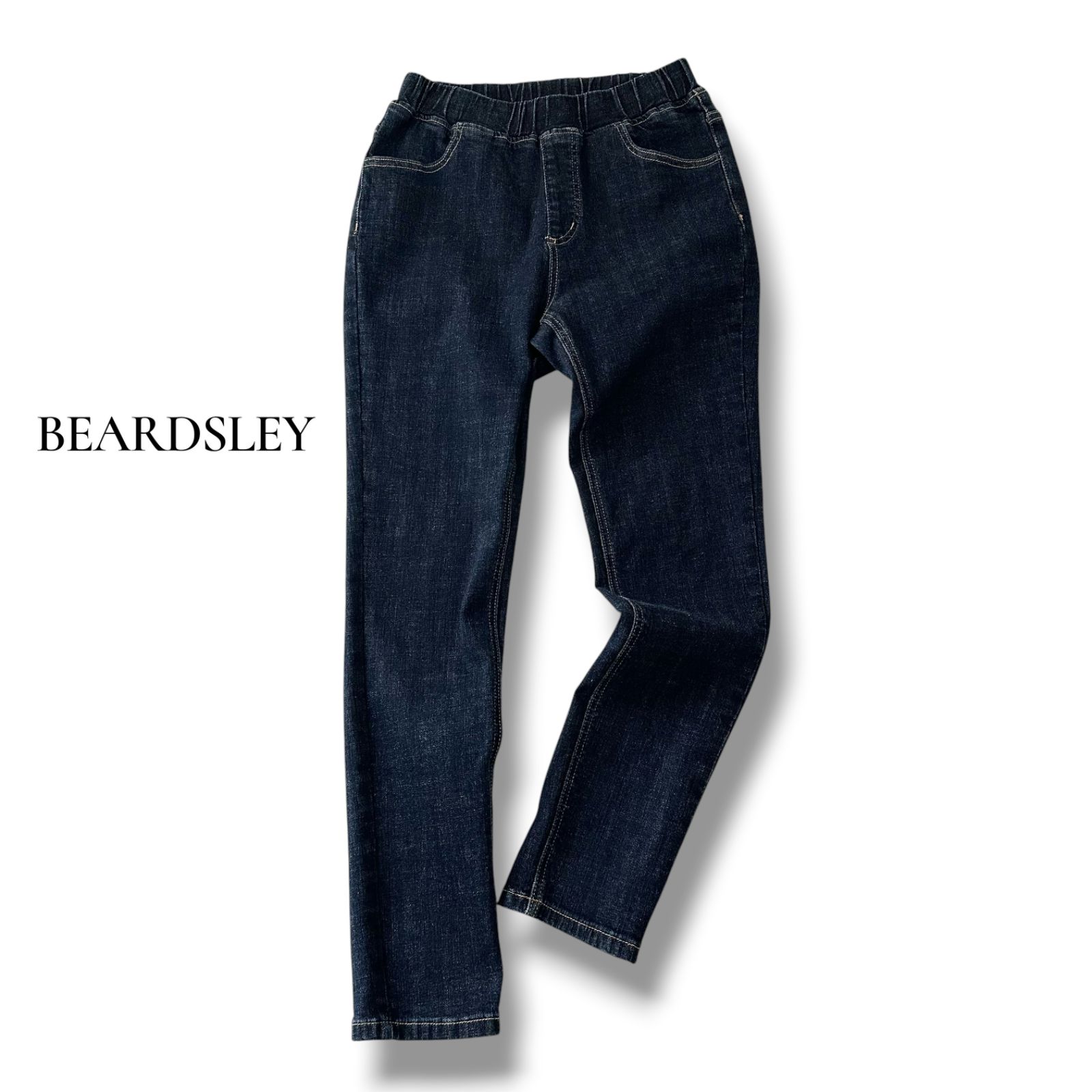 ビアズリー BEARDSLEY デニムパギンス 紐付き インディゴブルー サイズ
