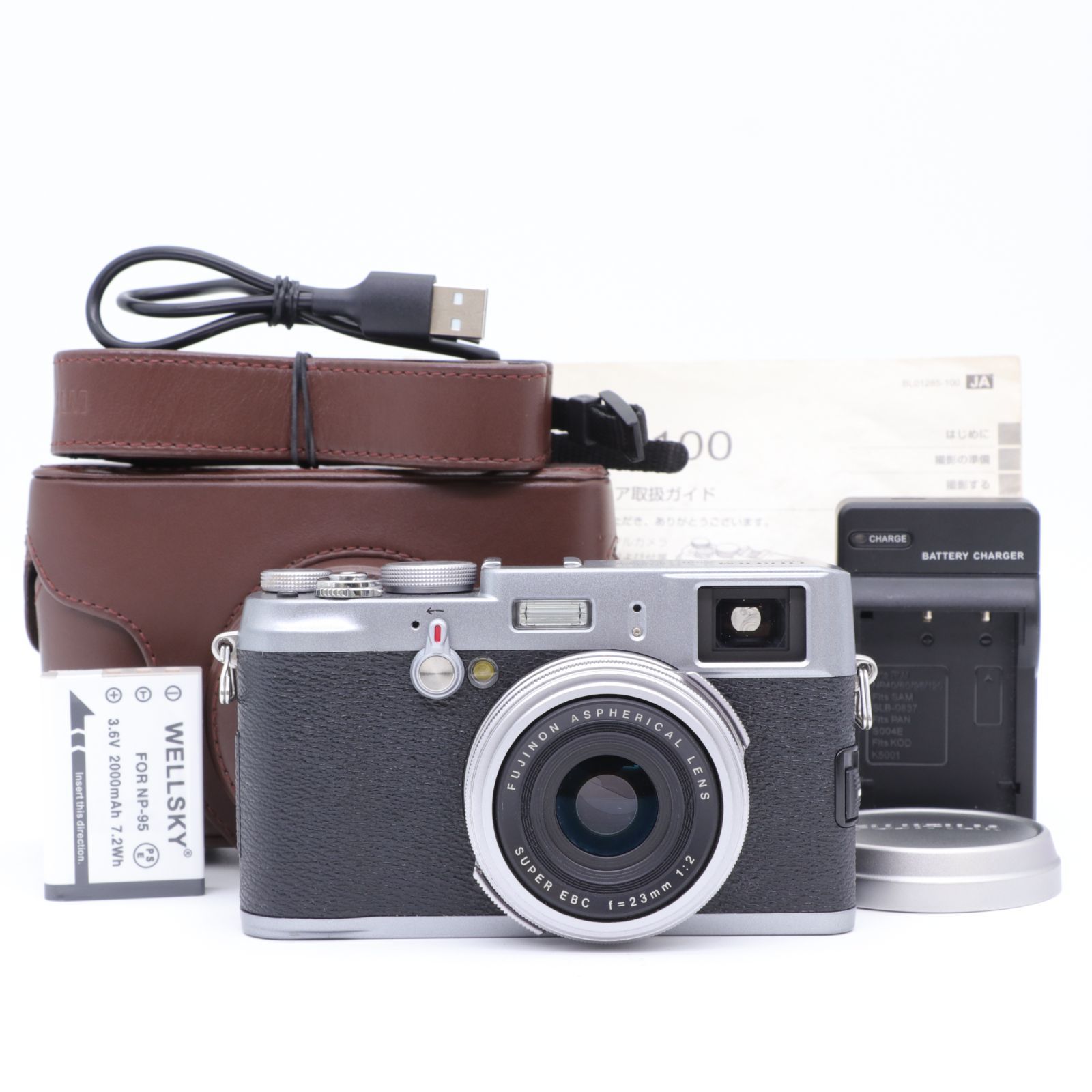 【送料無料】【並品】FinePix x100 シルバー