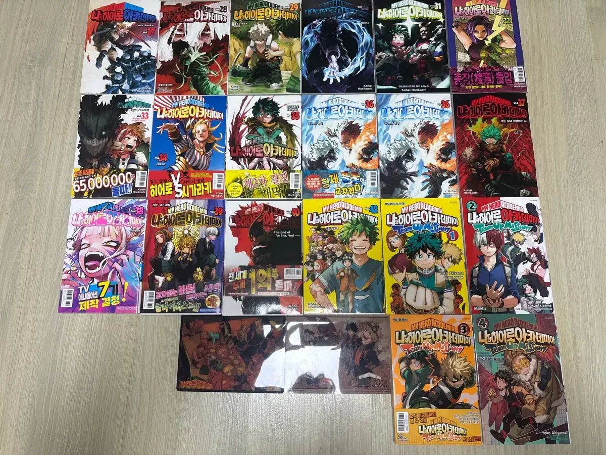 僕のヒーローアカデミア 漫画 27 40 42 巻 チームアップミッション 1 4 巻のまとめ
