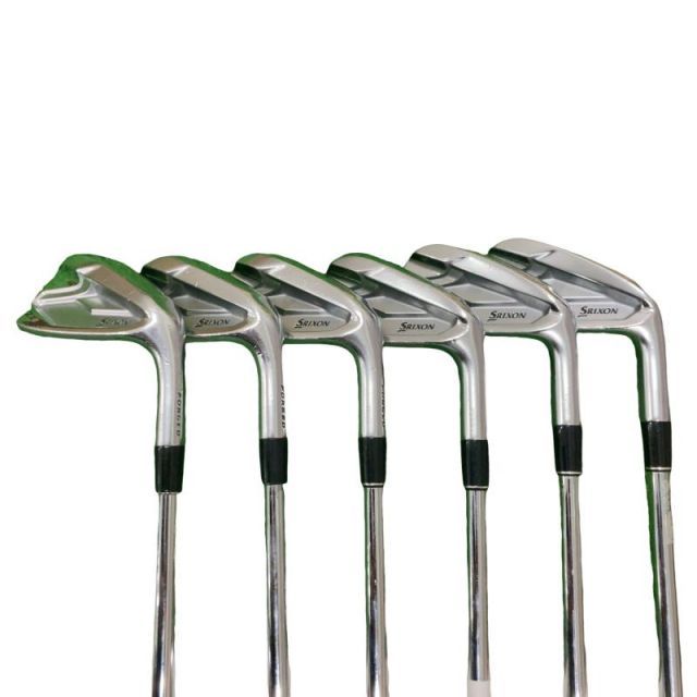 中古】 ダンロップ SRIXON ZX7 6S アイアンセット IR 純正特注シャフト