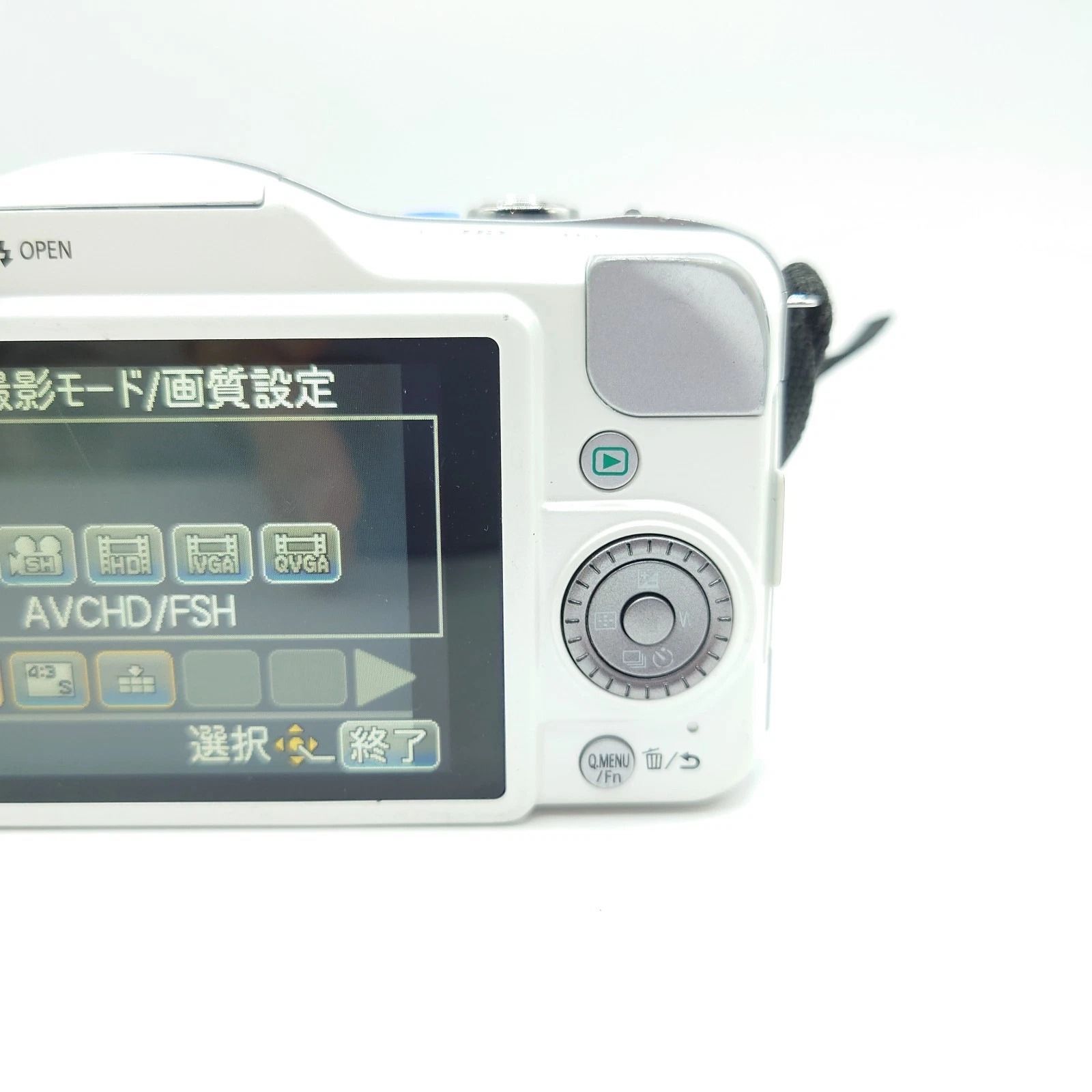 DMC-GF3 パナソニック 動作確認済み ホワイト Panasonic LUMIX - メルカリ