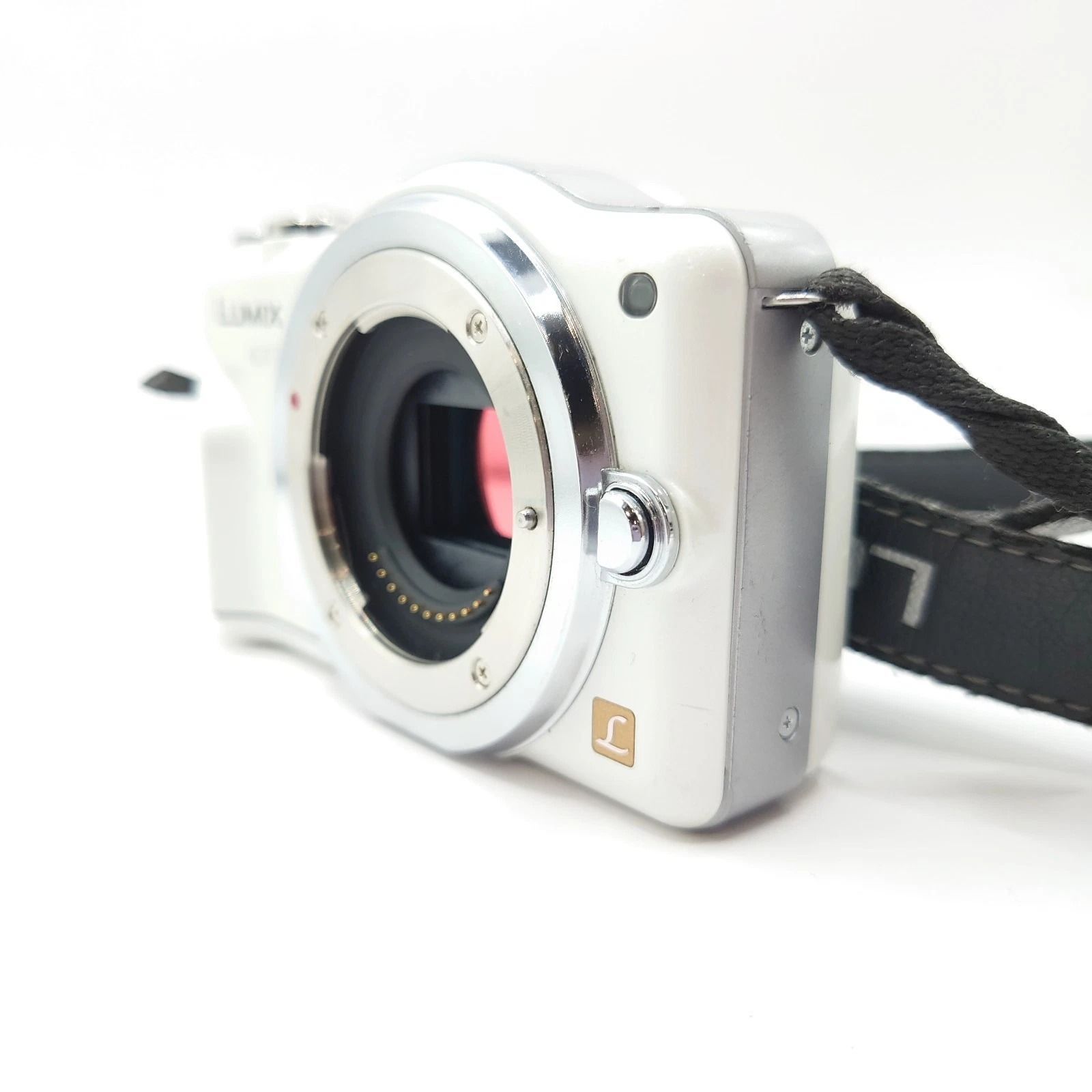 DMC-GF3 パナソニック 動作確認済み ホワイト Panasonic LUMIX - メルカリ