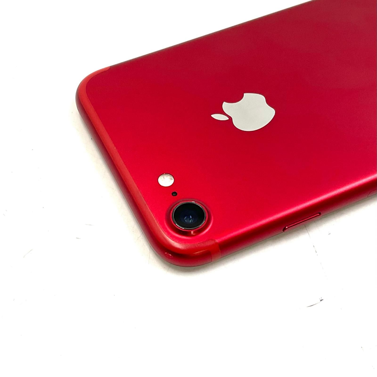 iPhone 7 128GB (PRODUCT)RED SIMフリー docomo 動作確認済 - メルカリ