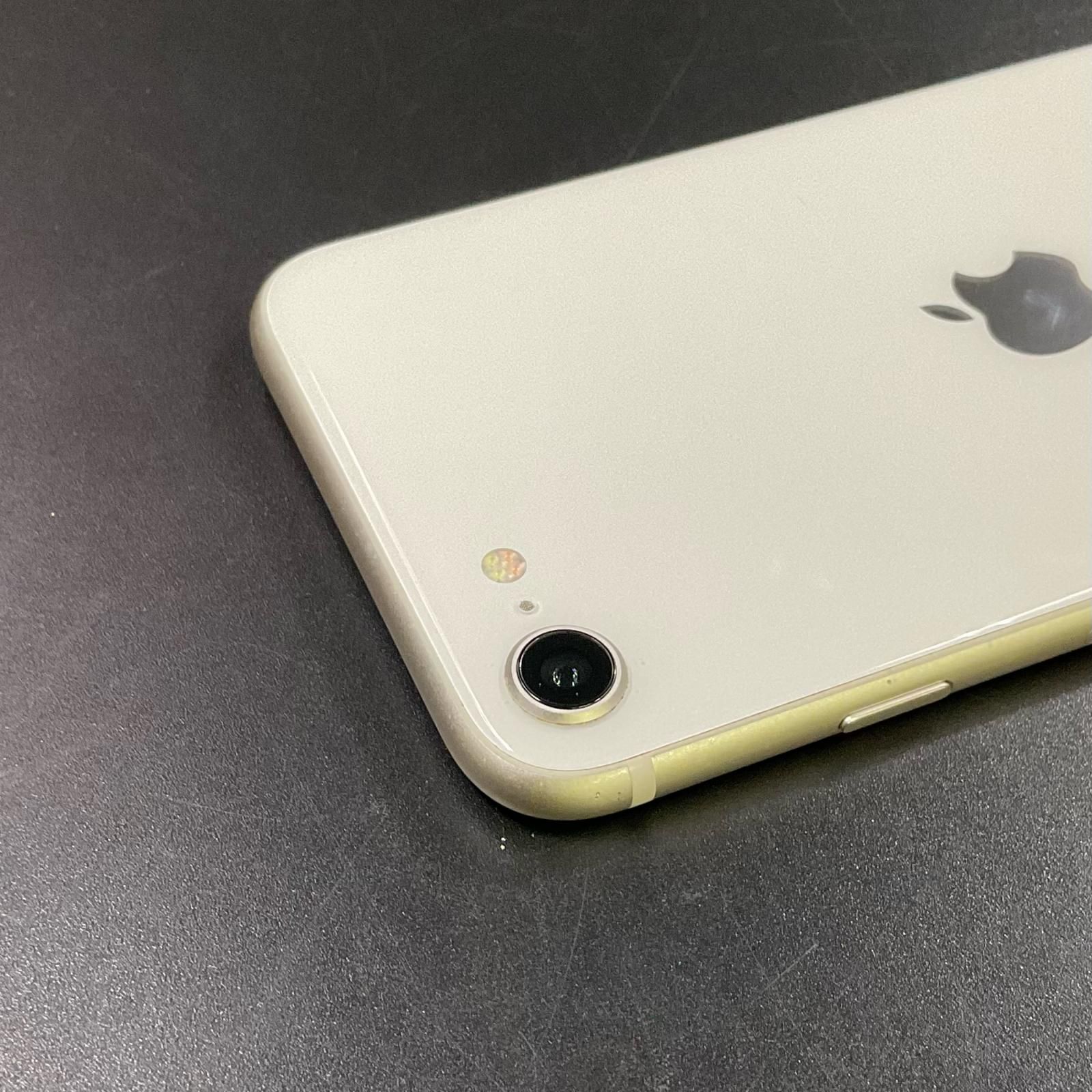 iPhone SE3 128GB ホワイト SIMフリー - メルカリ