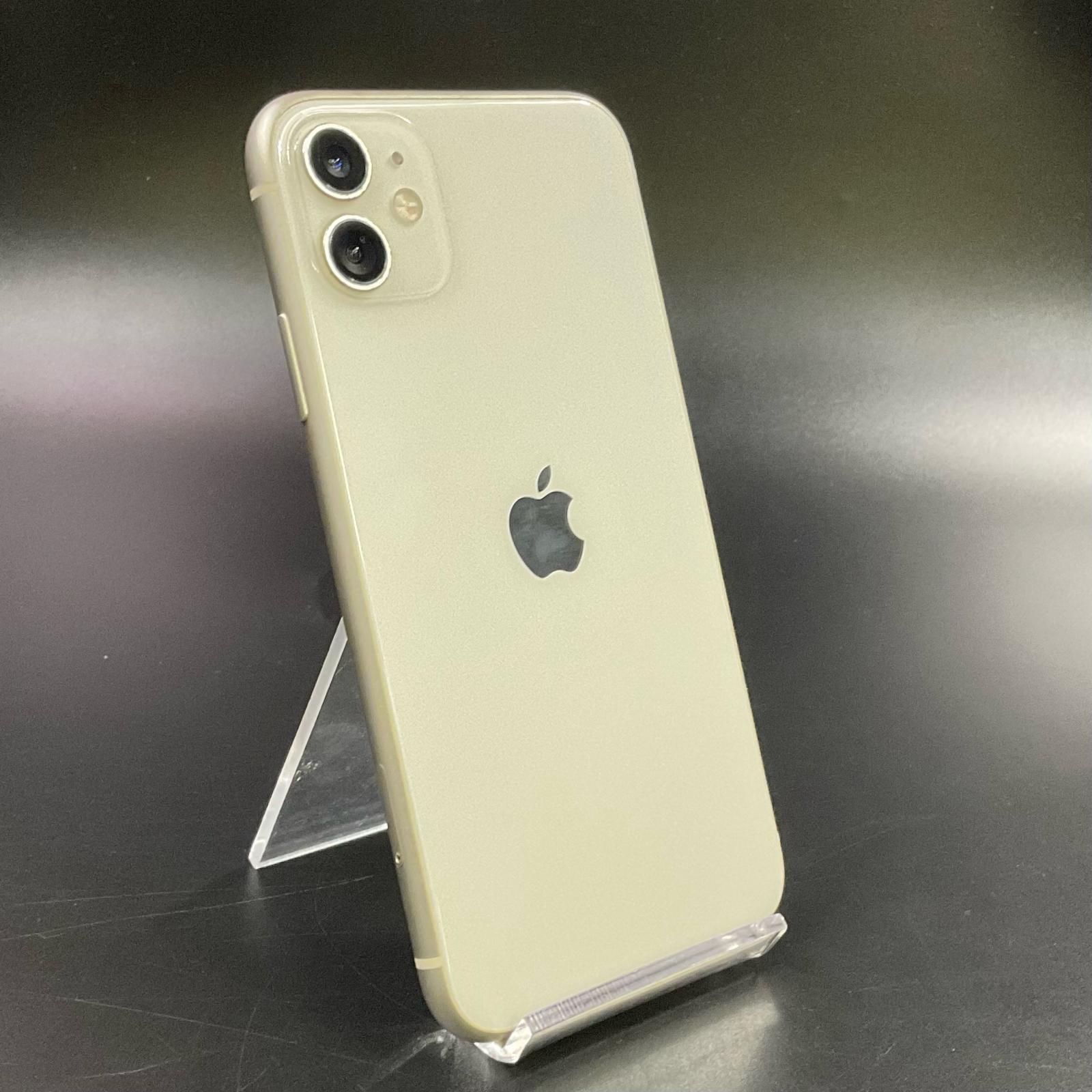 訳あり】iPhone11 128GB ホワイト 訳アリ iPhone11 128GB お買得1円